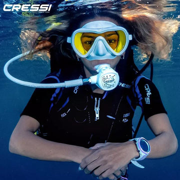 Cressi A1 Anti-Fog Scuba Diving Mask Freediving Snorkeling Mask